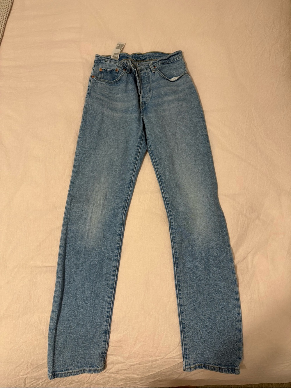 Levi's Light Blue Straight Leg Jeans